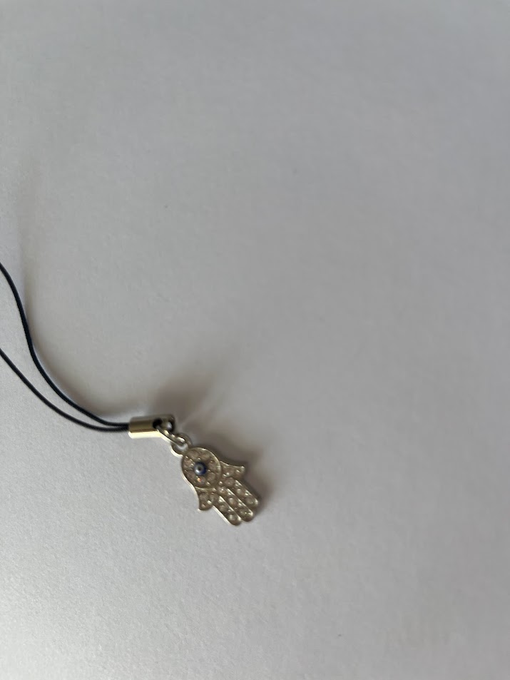 BIJOUX DE MOBILE MAIN DE FATIMA ARGENTÉ