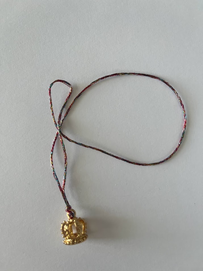 BIJOUX DE MOBILE COURONNE DORÉE