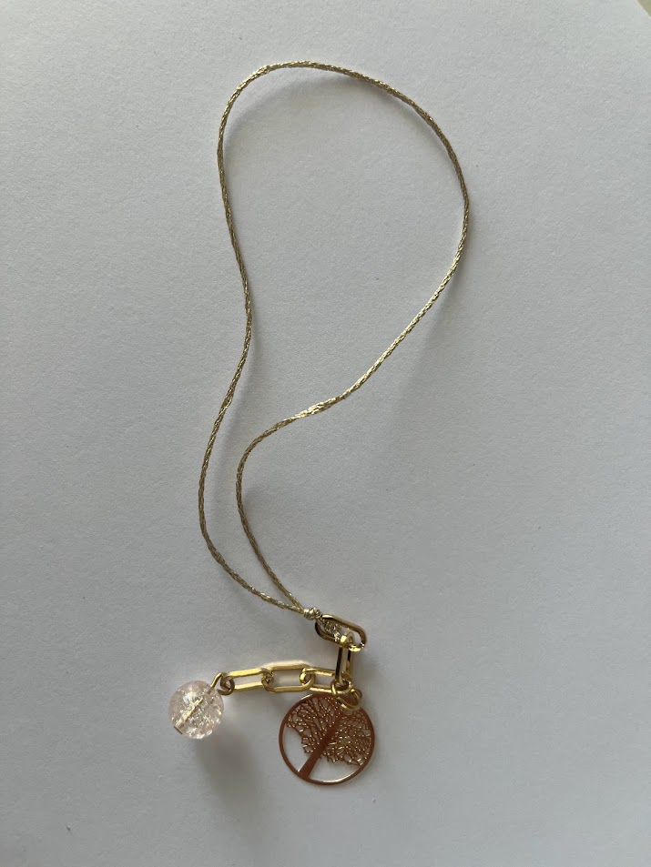 BIJOUX DE MOBILE ARBRE DE VIE DORÉ