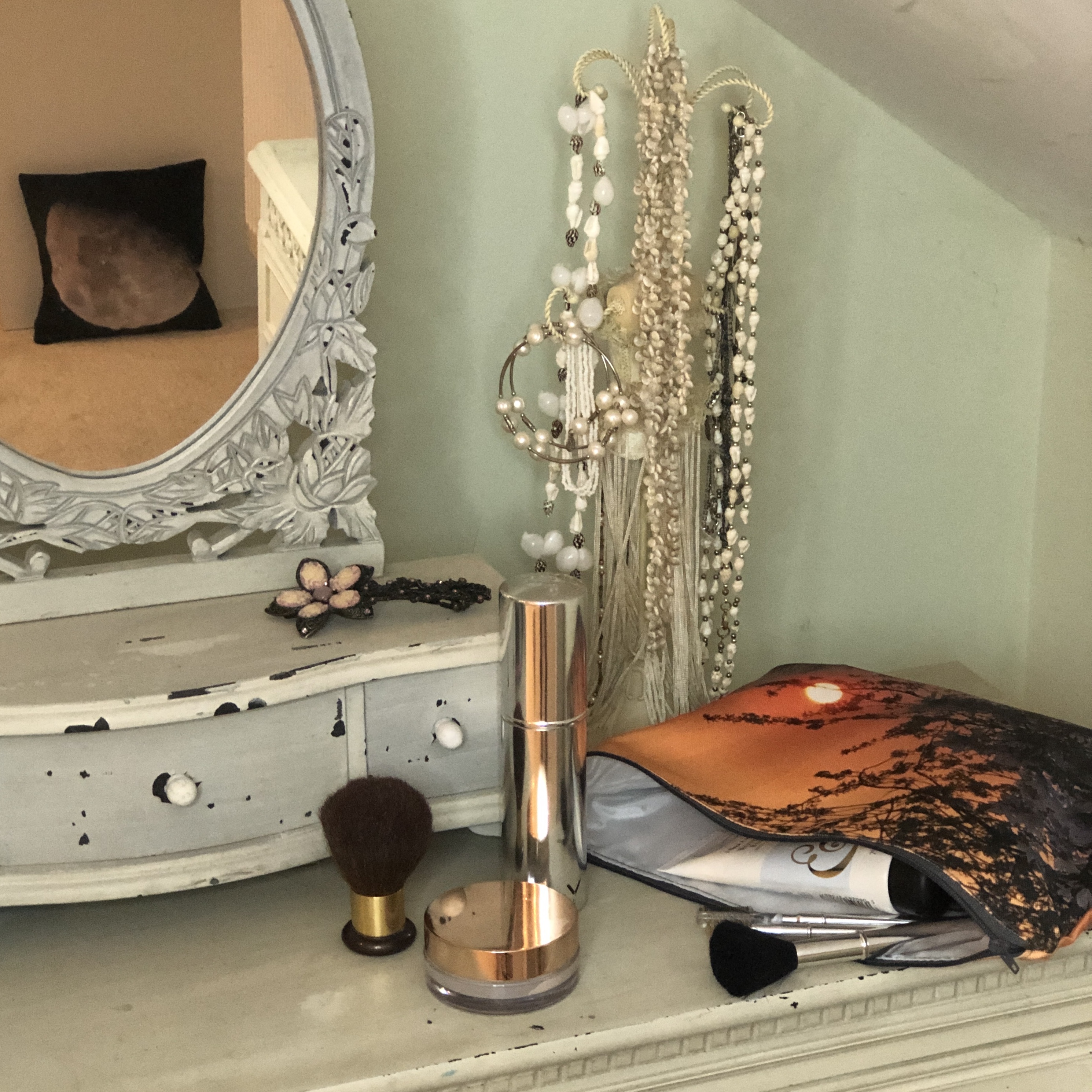 HANDMADE Waterproof Canvas Wash Bags with Photographic Printed Fabric