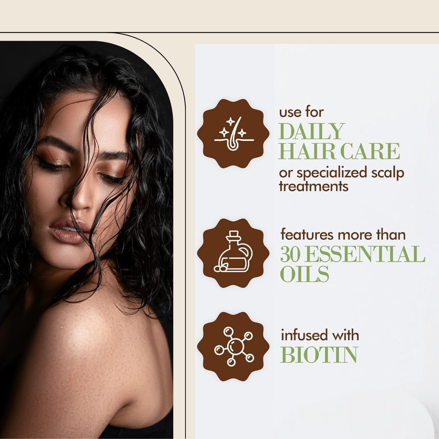 Luxmiel Rosemary Mint Hair Oil – Strengthen & Grow Naturally