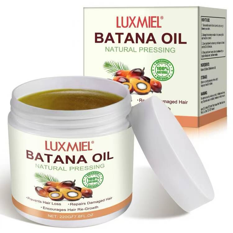 Luxmiel Raw Batana Oil – 100% Natural Cold-Pressed Hair Repairf