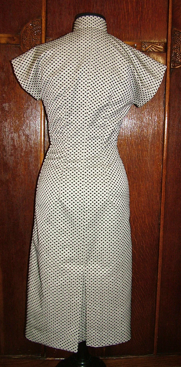 1950s Style Asian Cheongsam Wiggle Dress Custom Made in Your Size From a Vintage Pattern 1955