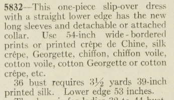 1920s Style Scoop Neck Drop Waist Dress with Hip Gathers and Ties and Optional Scarf Custom Made in Your Size From a Vintage Pattern 1925