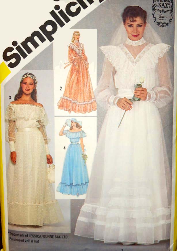 1980s Style Cottage Core Edwardian Boho Gunne Sax Maxi Wedding Dress Custom Made in Your Size From a Vintage Pattern 1981