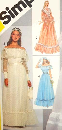 1980s Style Cottage Core Edwardian Boho Gunne Sax Maxi Wedding Dress Custom Made in Your Size From a Vintage Pattern 1981
