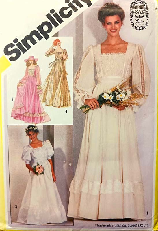 1980s Style Cottage Core Edwardian Boho Gunne Sax Maxi Dress Custom Made in Your Size From a Vintage Pattern 1981