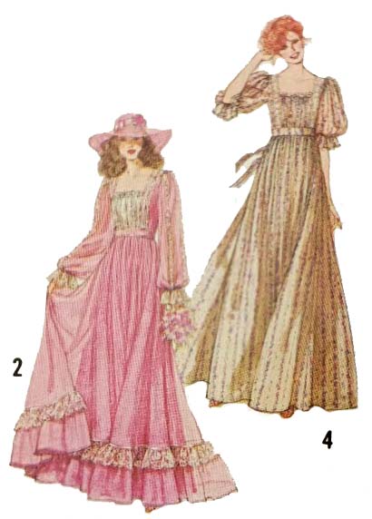 1980s Style Cottage Core Edwardian Boho Gunne Sax Maxi Dress Custom Made in Your Size From a Vintage Pattern 1981
