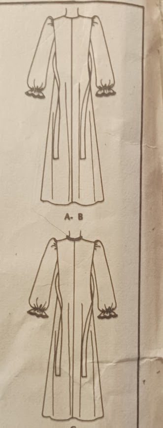 1970s Style Cottage Core Empire Waist 'Doily' Dress or Blouse Custom Made in Your Size From a Vintage Pattern 1975