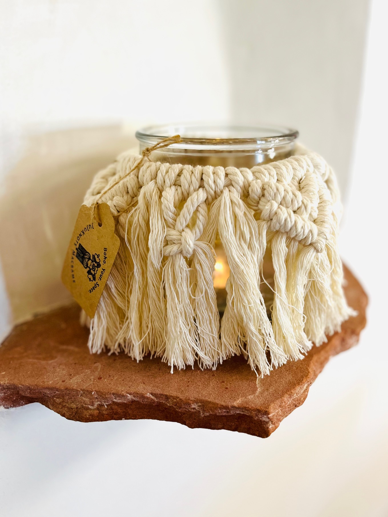 Double Chevron Jar with Lid