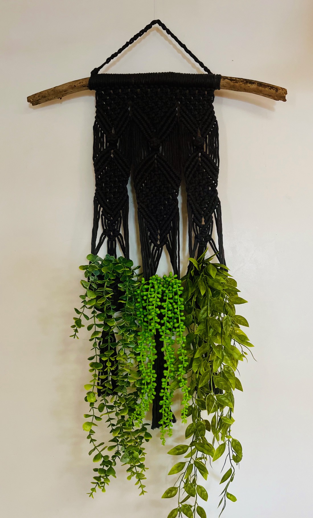 Midnight Blue Triple Plant Hanger