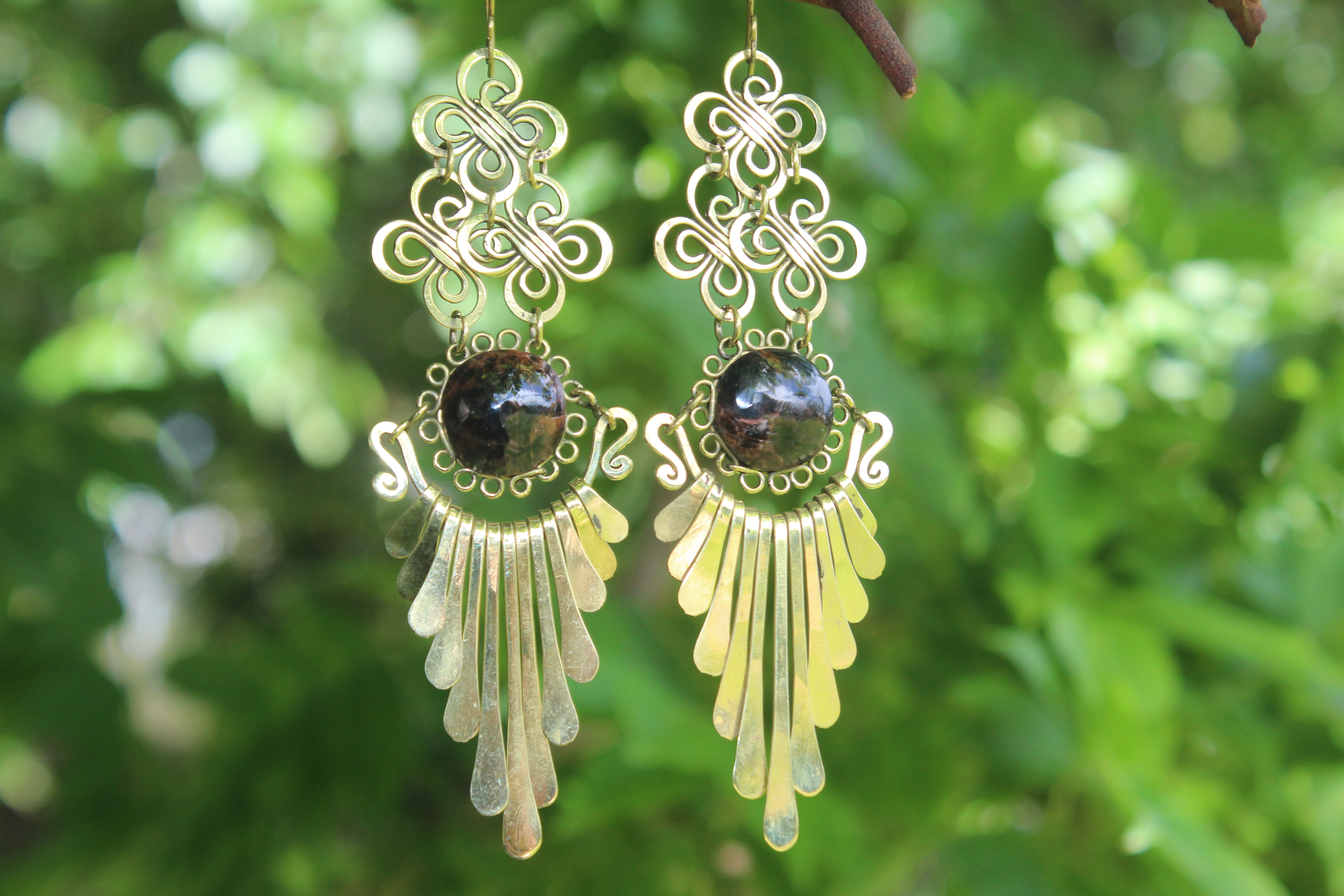 Long Teardrop earrings