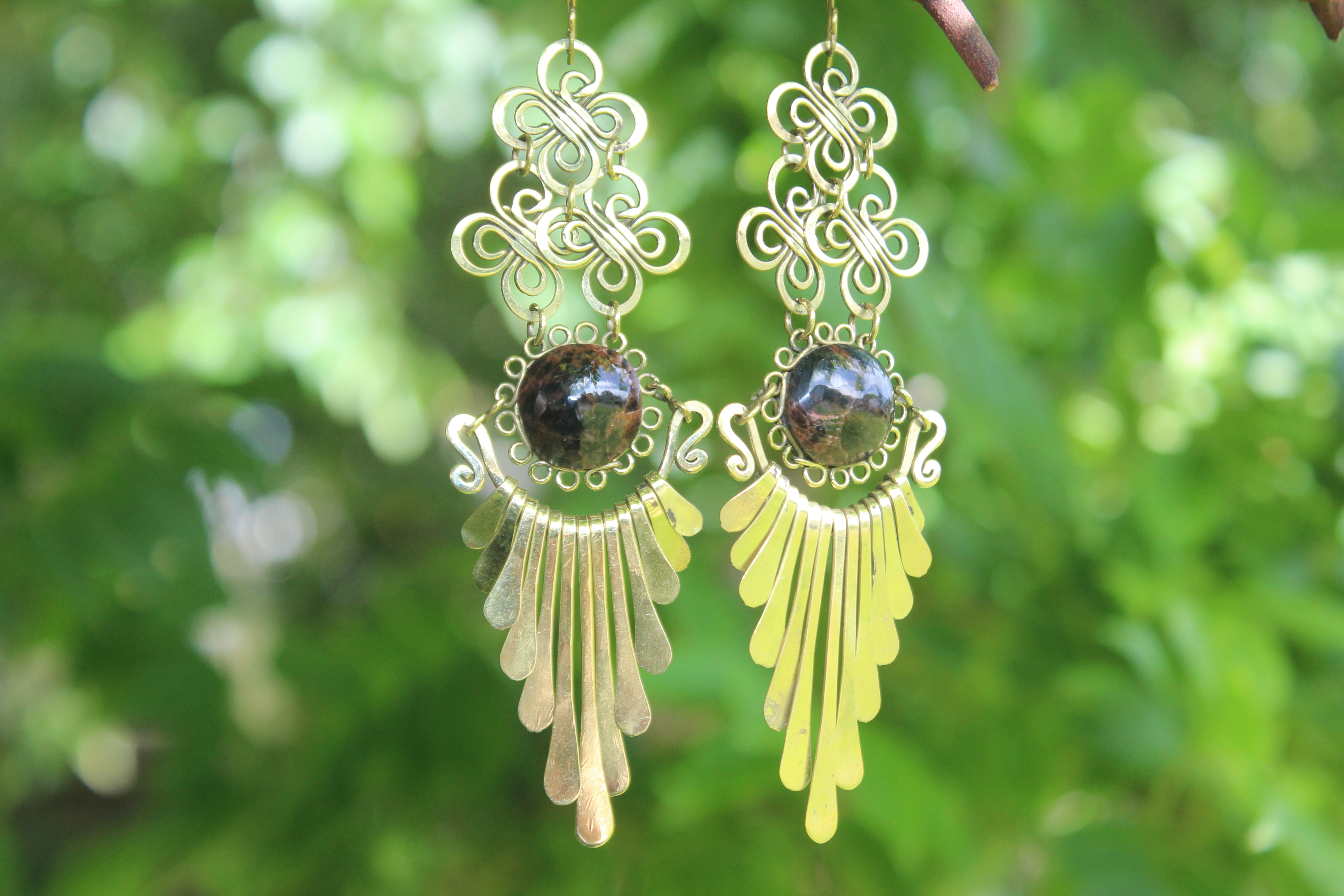 Long Teardrop earrings