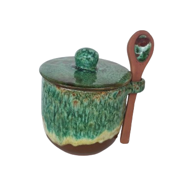 Ceramic spice jar