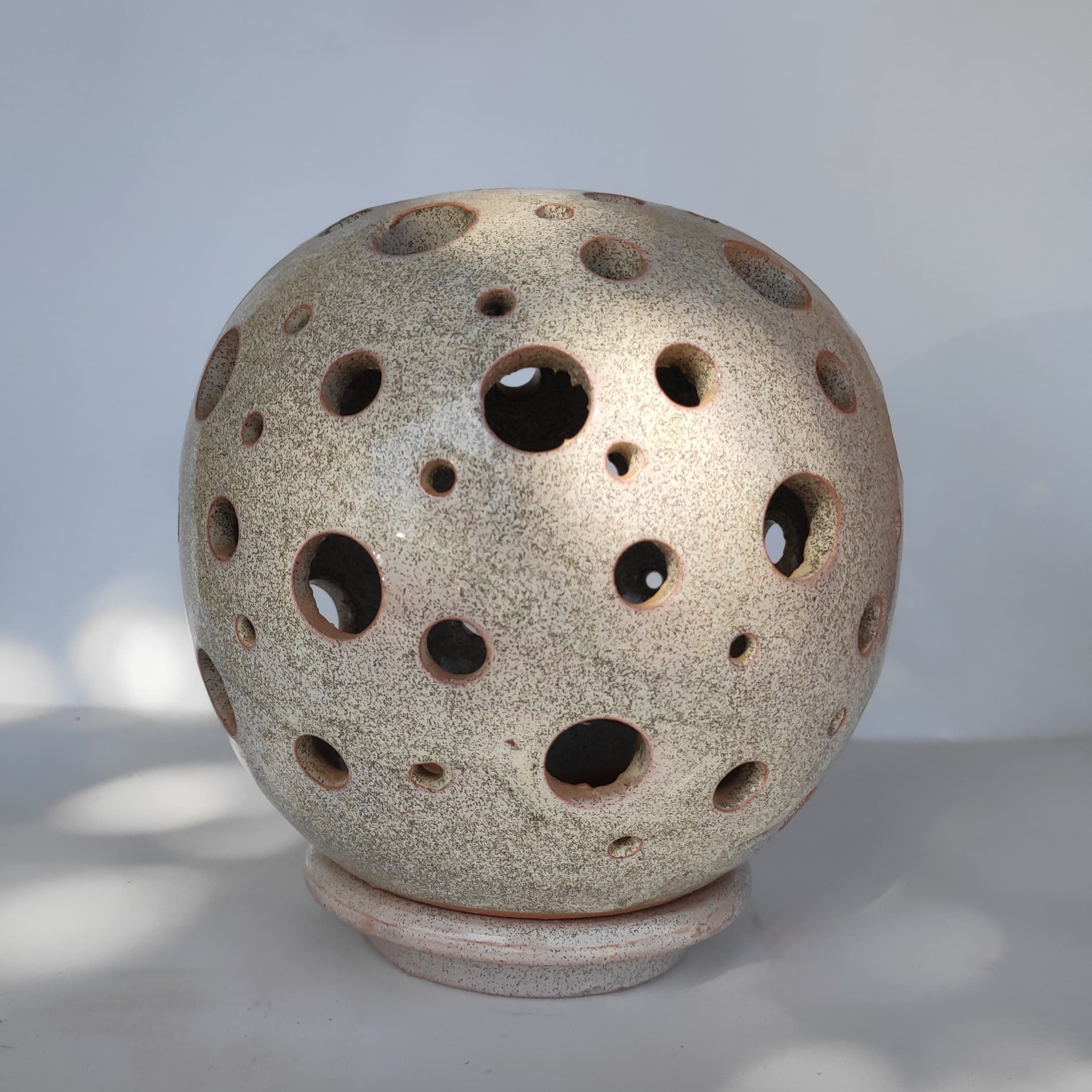 Handcrafted Ceramic Candle Holder