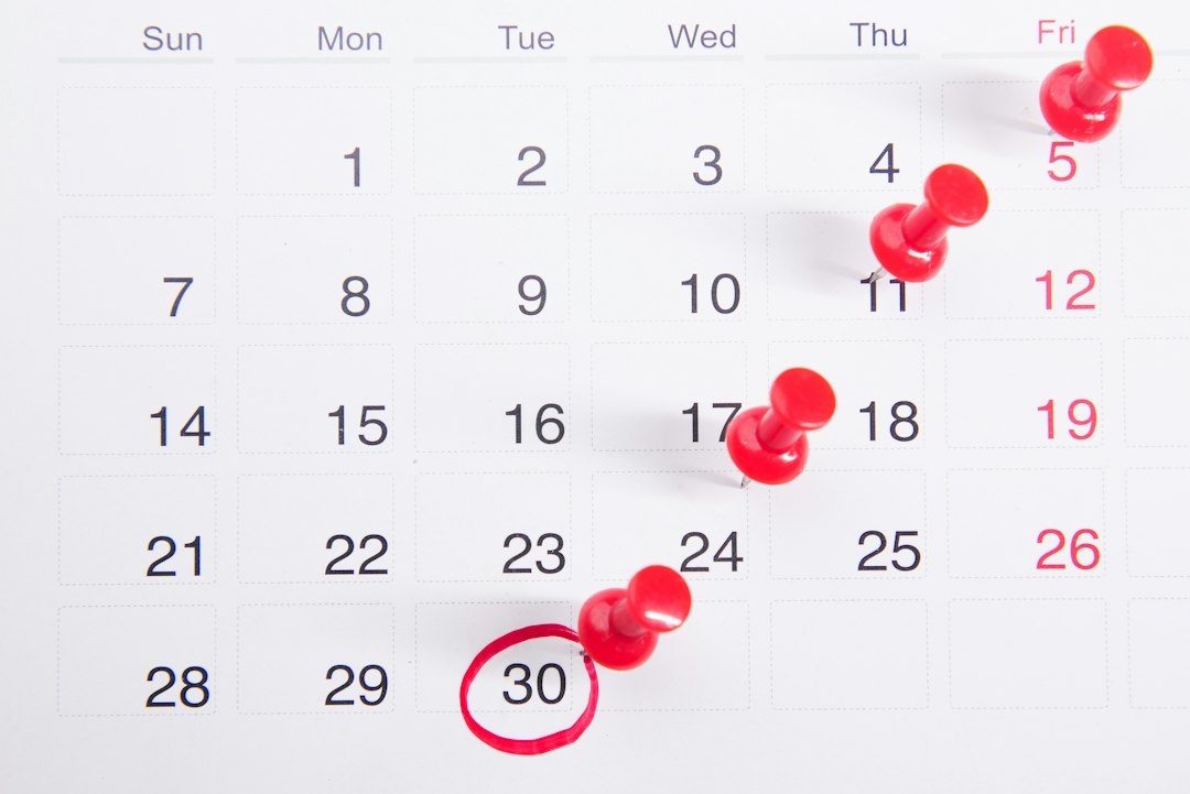 Fecha para un evento