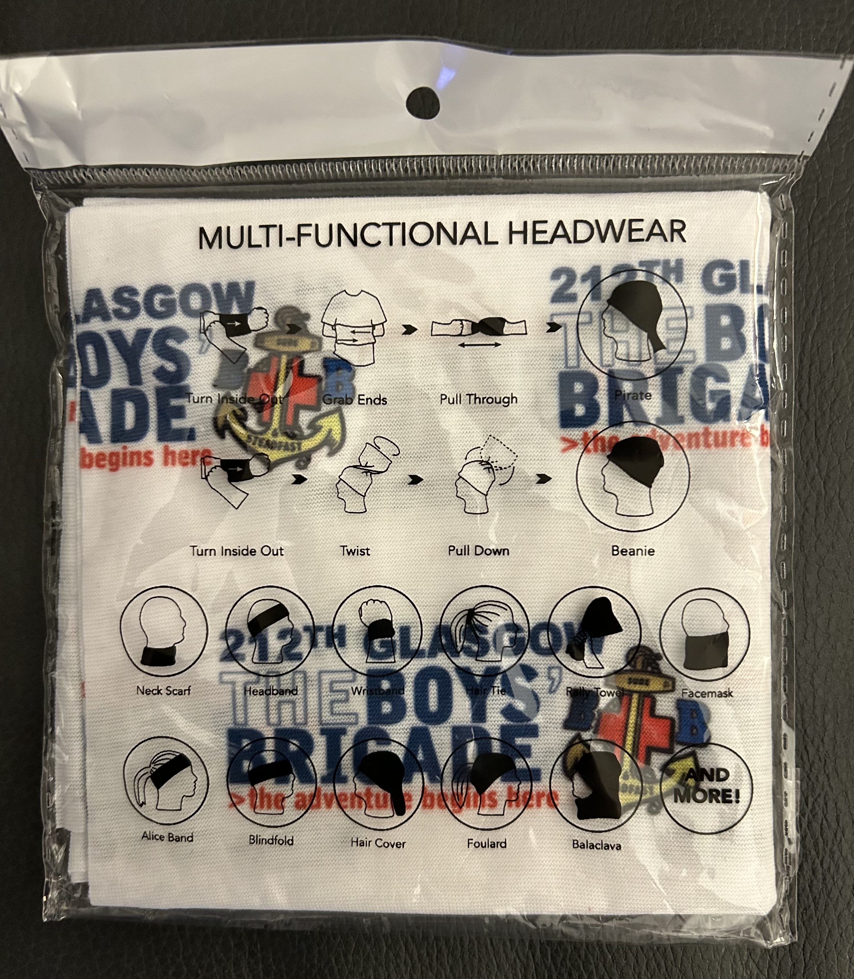Merch: Multi-functional headwear