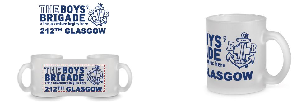 Frosted Glass Mug