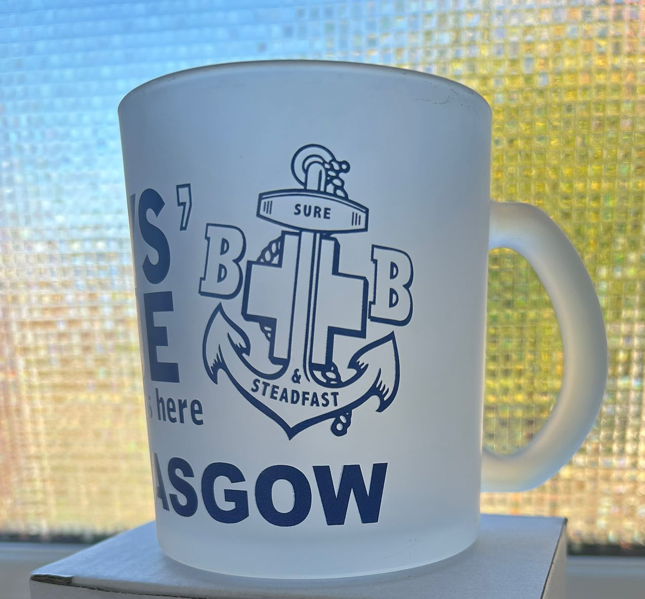 Frosted Glass Mug