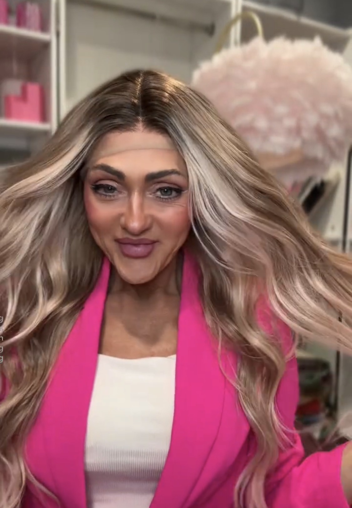 2/25/26 use dropdown to select wig. Video Wig closet makeover - selling 