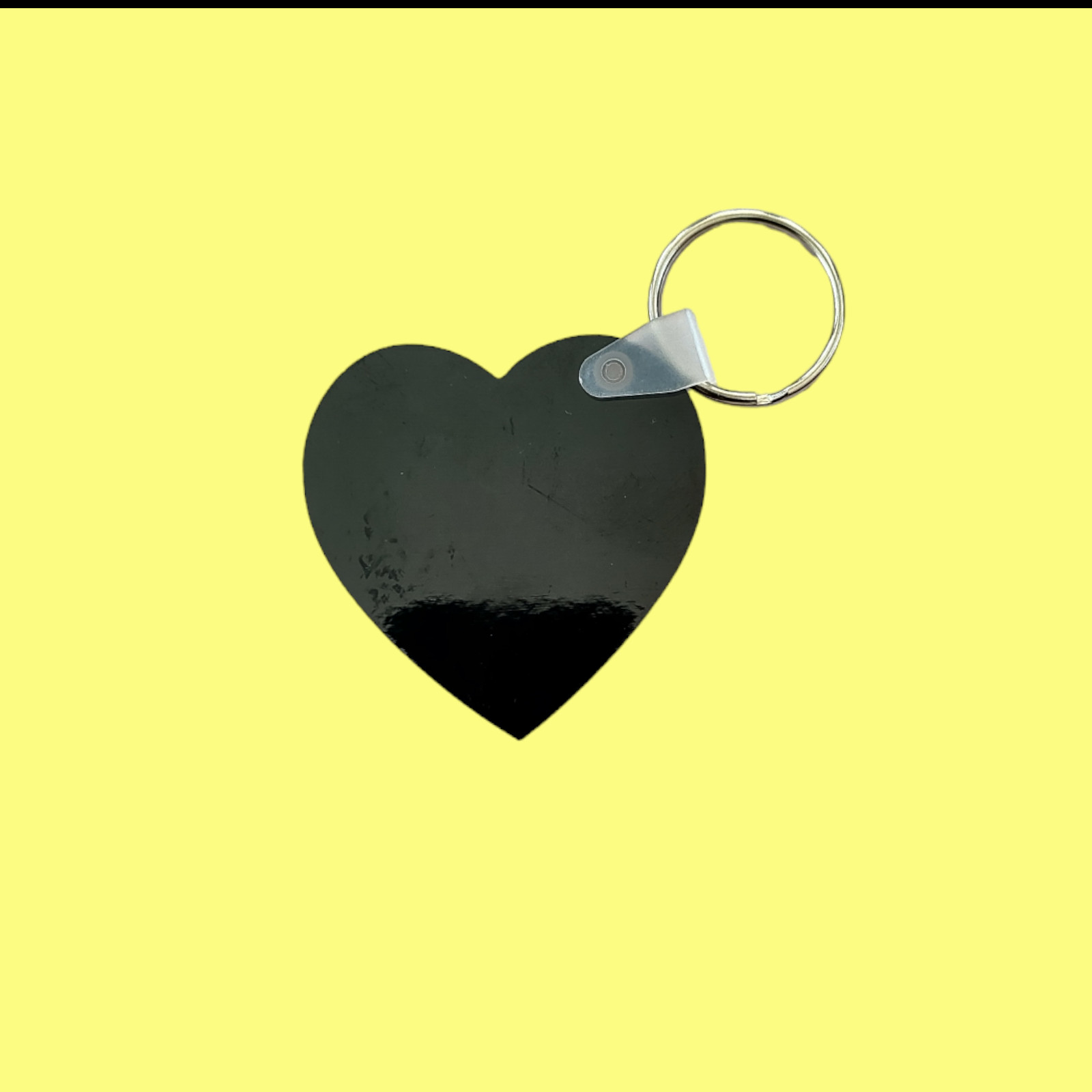 Heart shaped keyring - Take me home