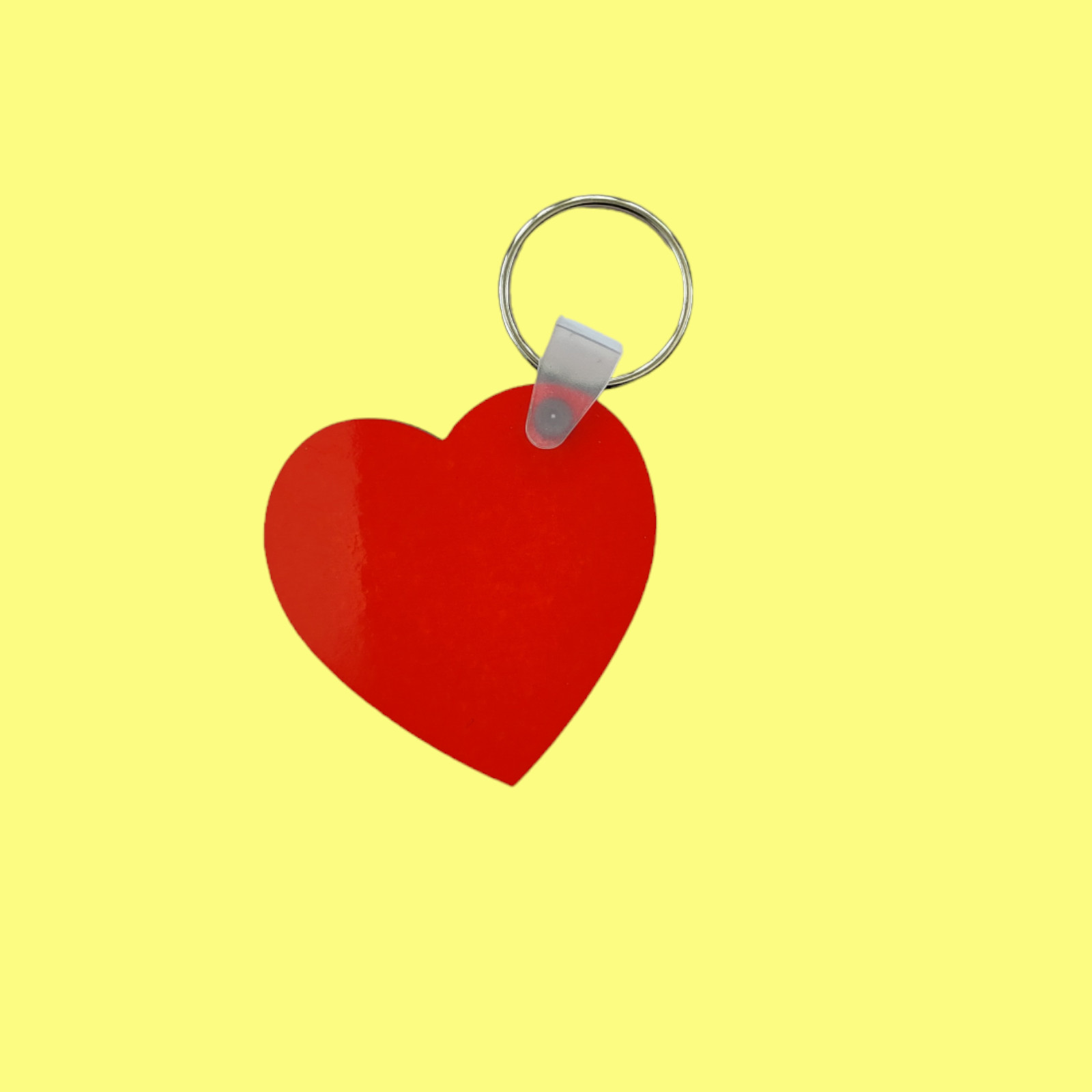 Heart shaped keyring - Take me home