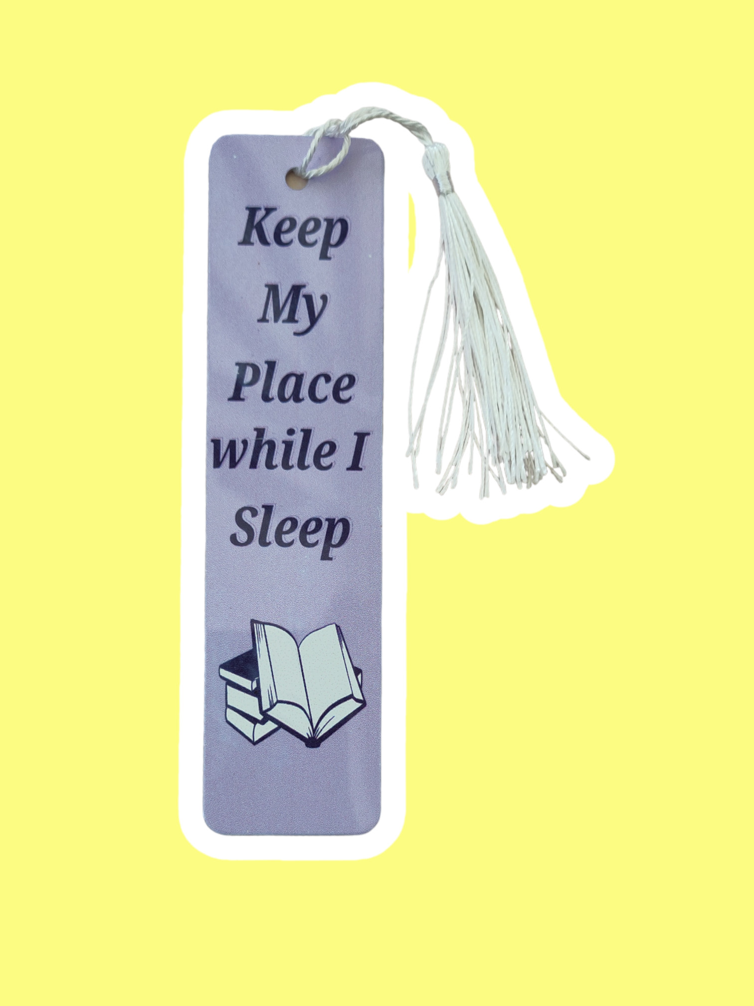 Aluminium Bookmark - Keep my place while I sleep