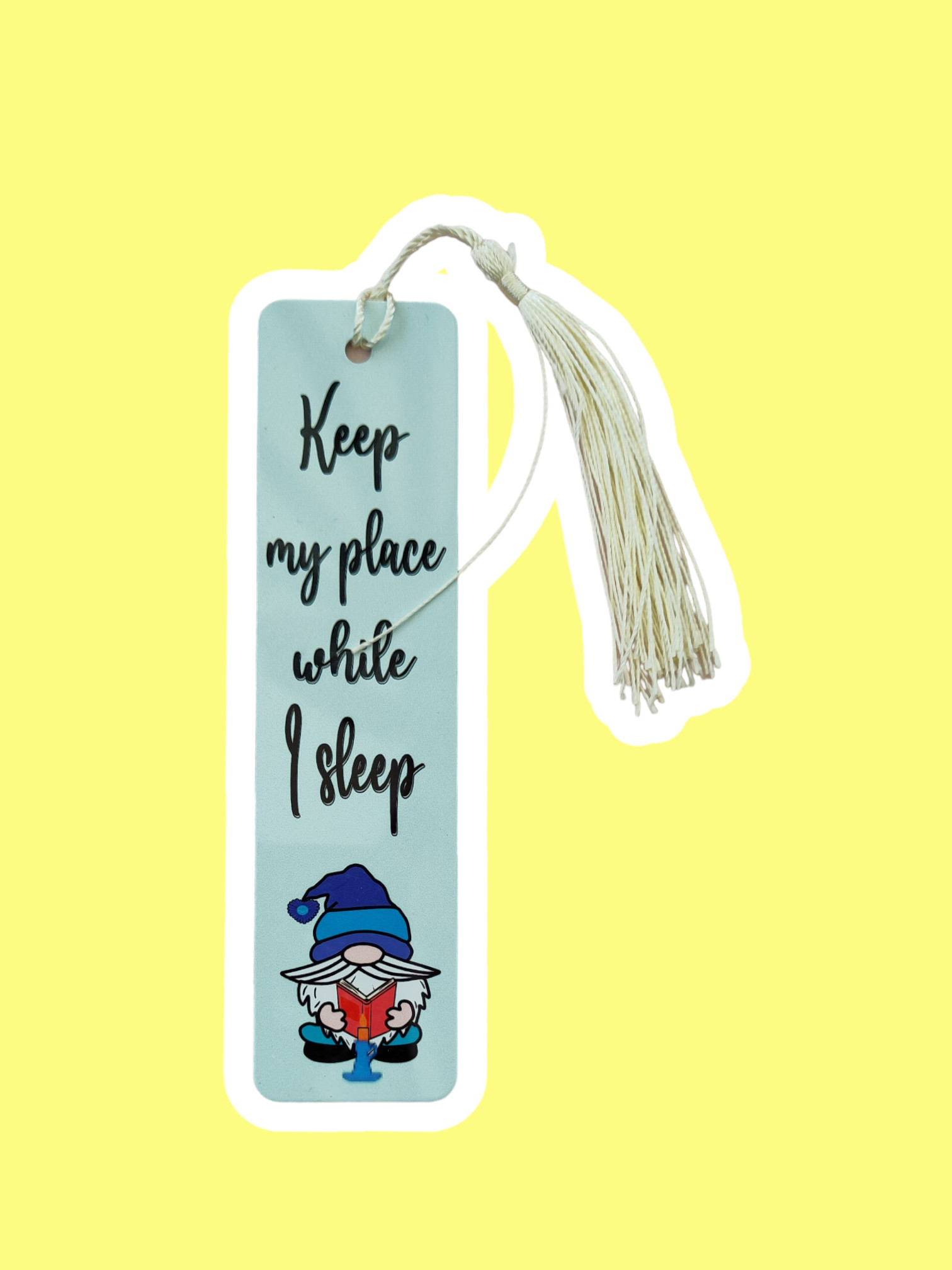 Aluminium Bookmark - The gnome collection