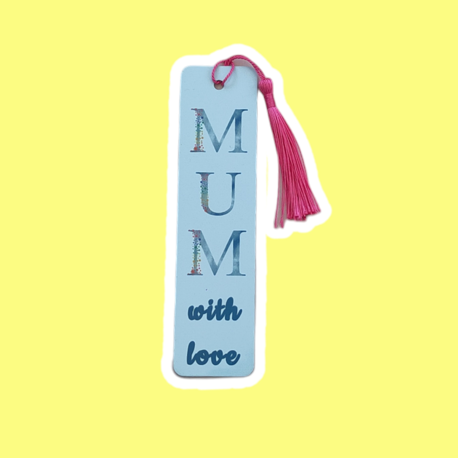 Aluminium Bookmark - Mam/Mum with love