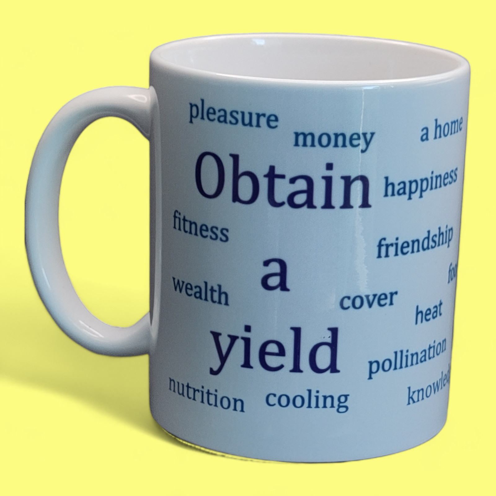 Mug - Obtain a yield