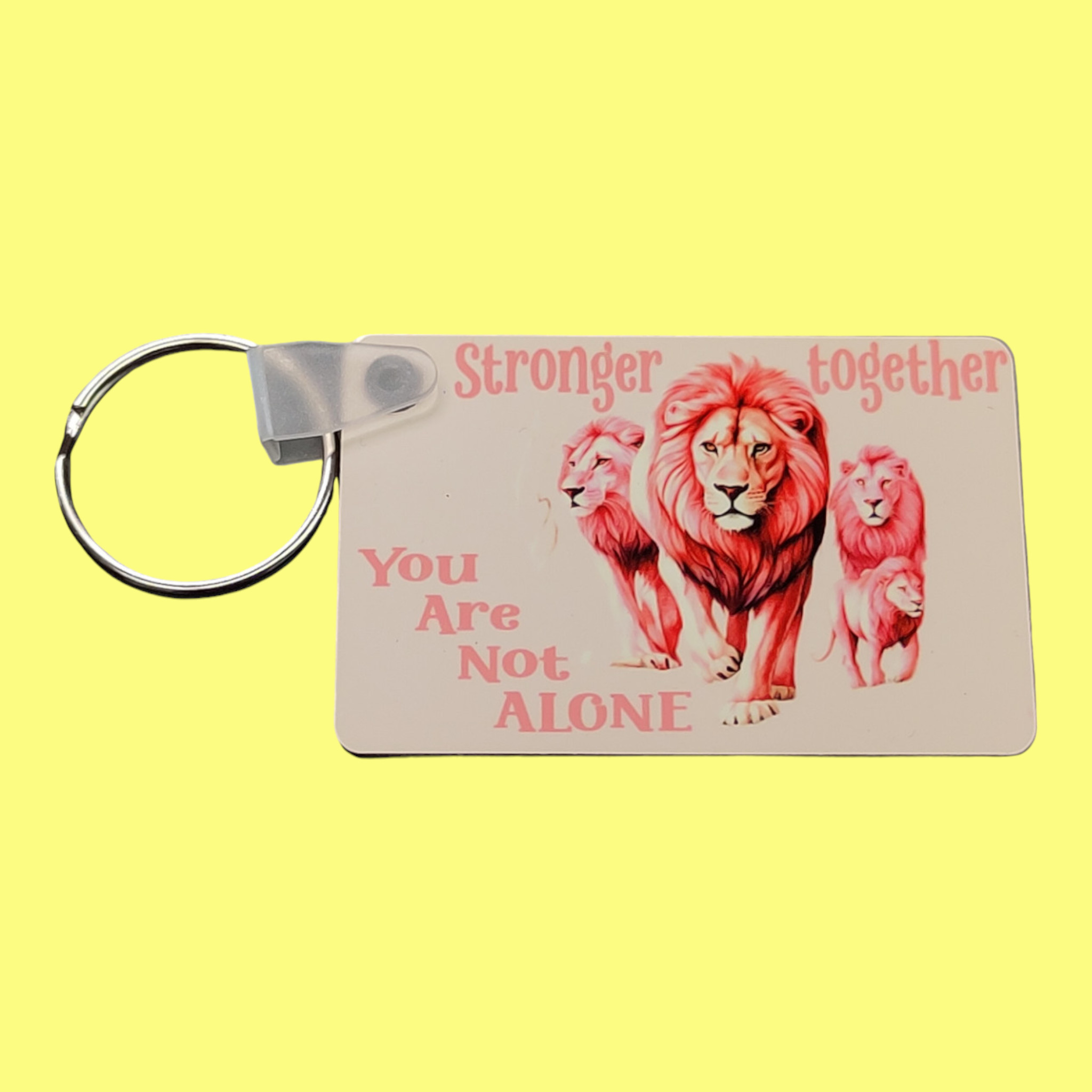 Lion Family Keychain