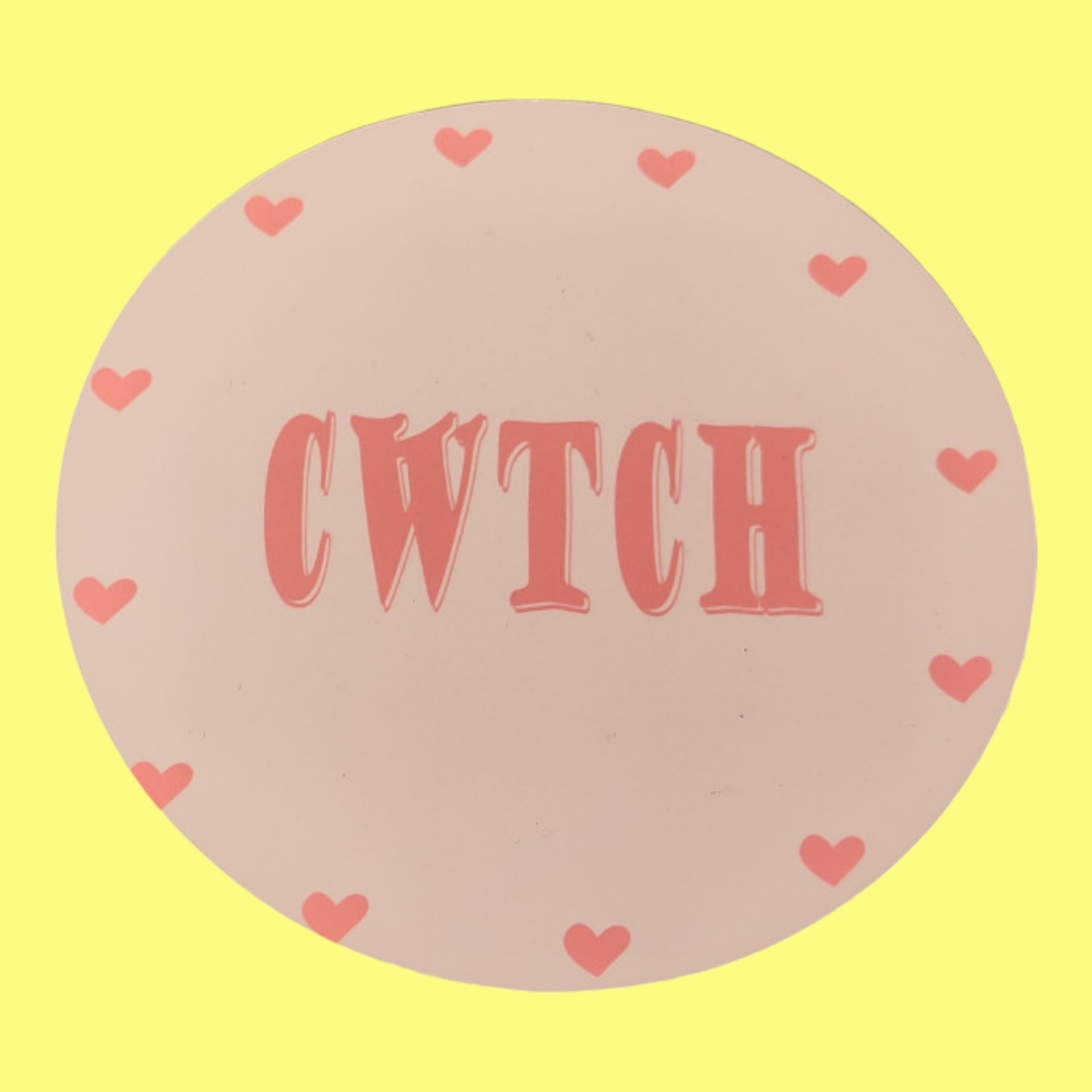 Round cork backed Coaster - Breast Cancer Now collection