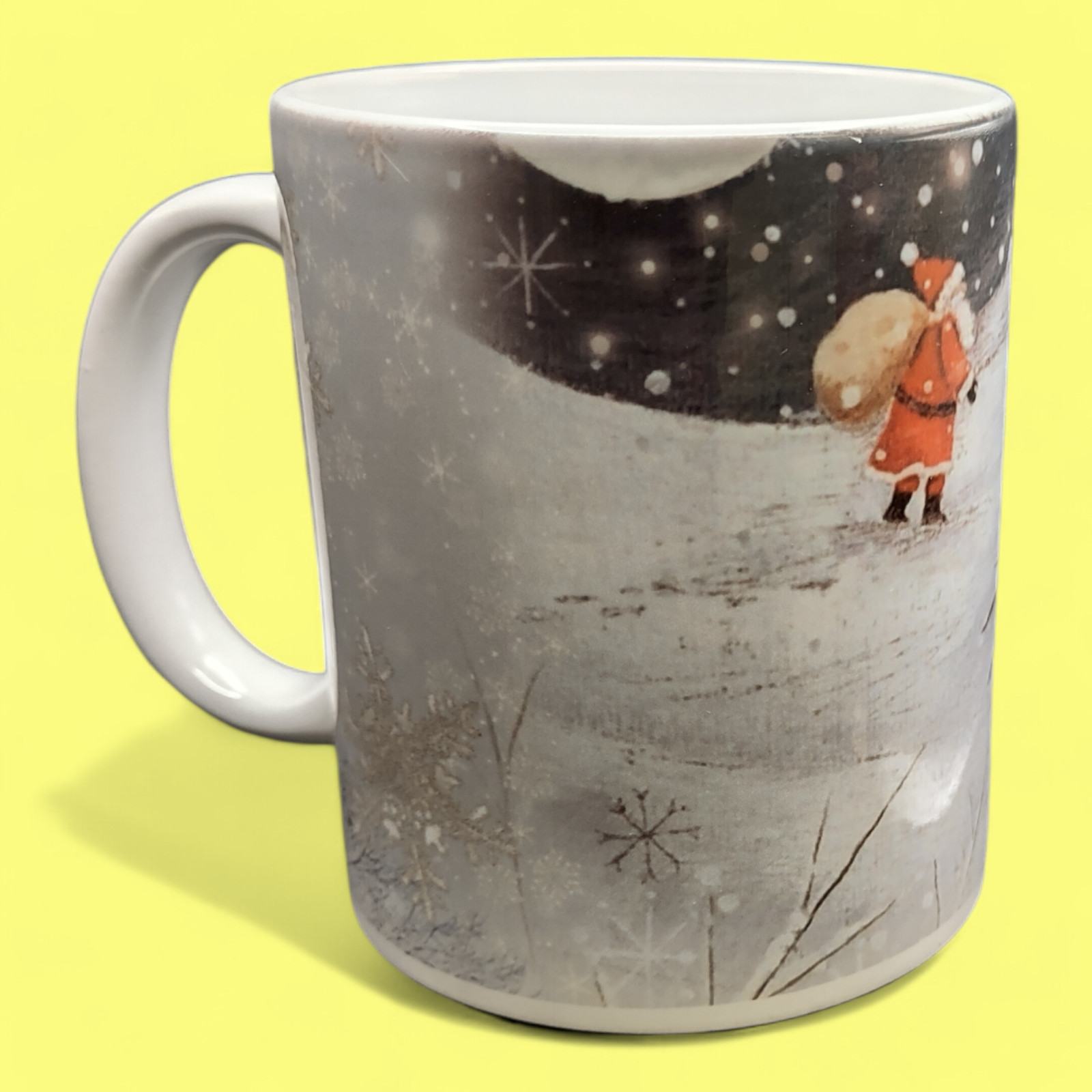 Mug - Christmas santa scene