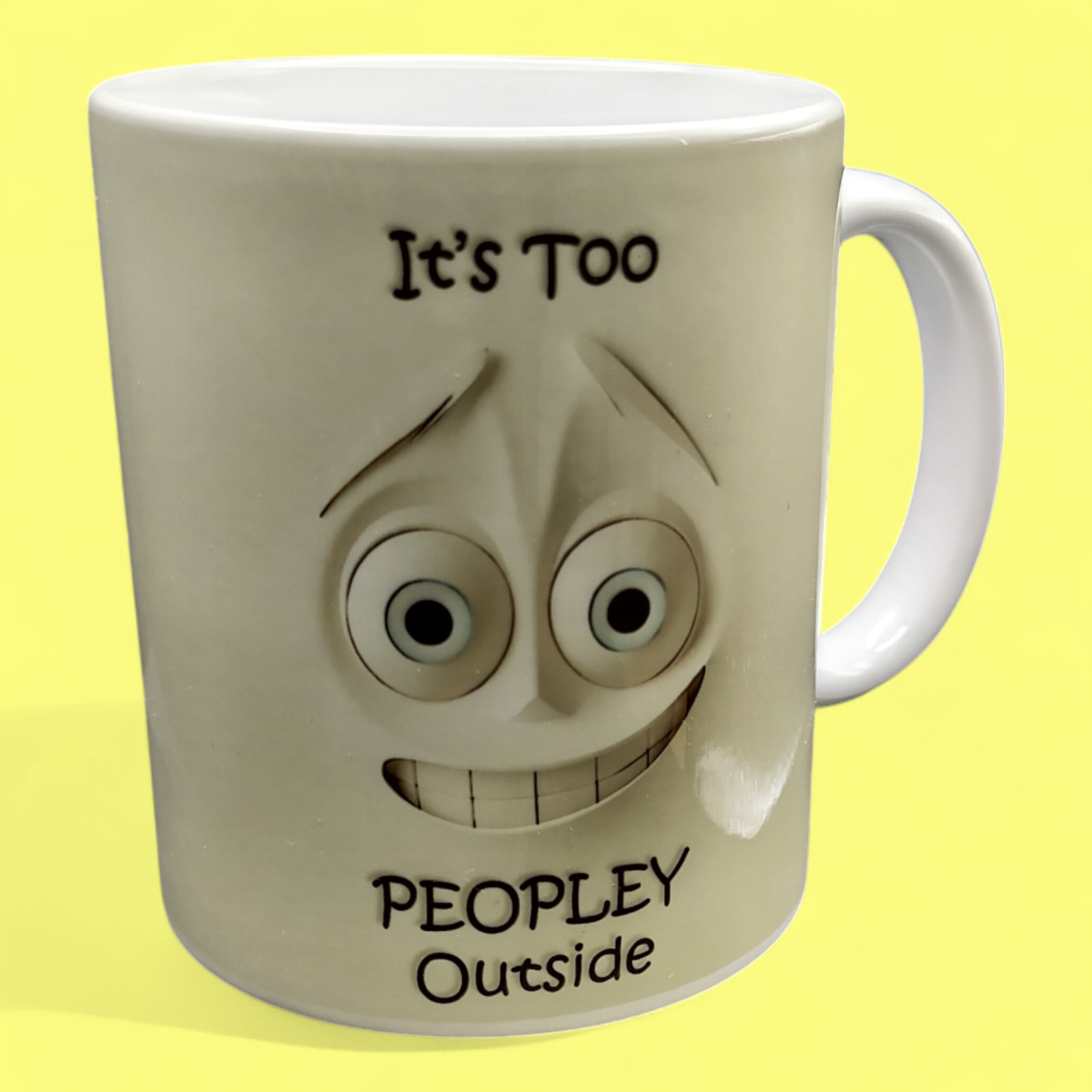 Mug - It's too peoply outside