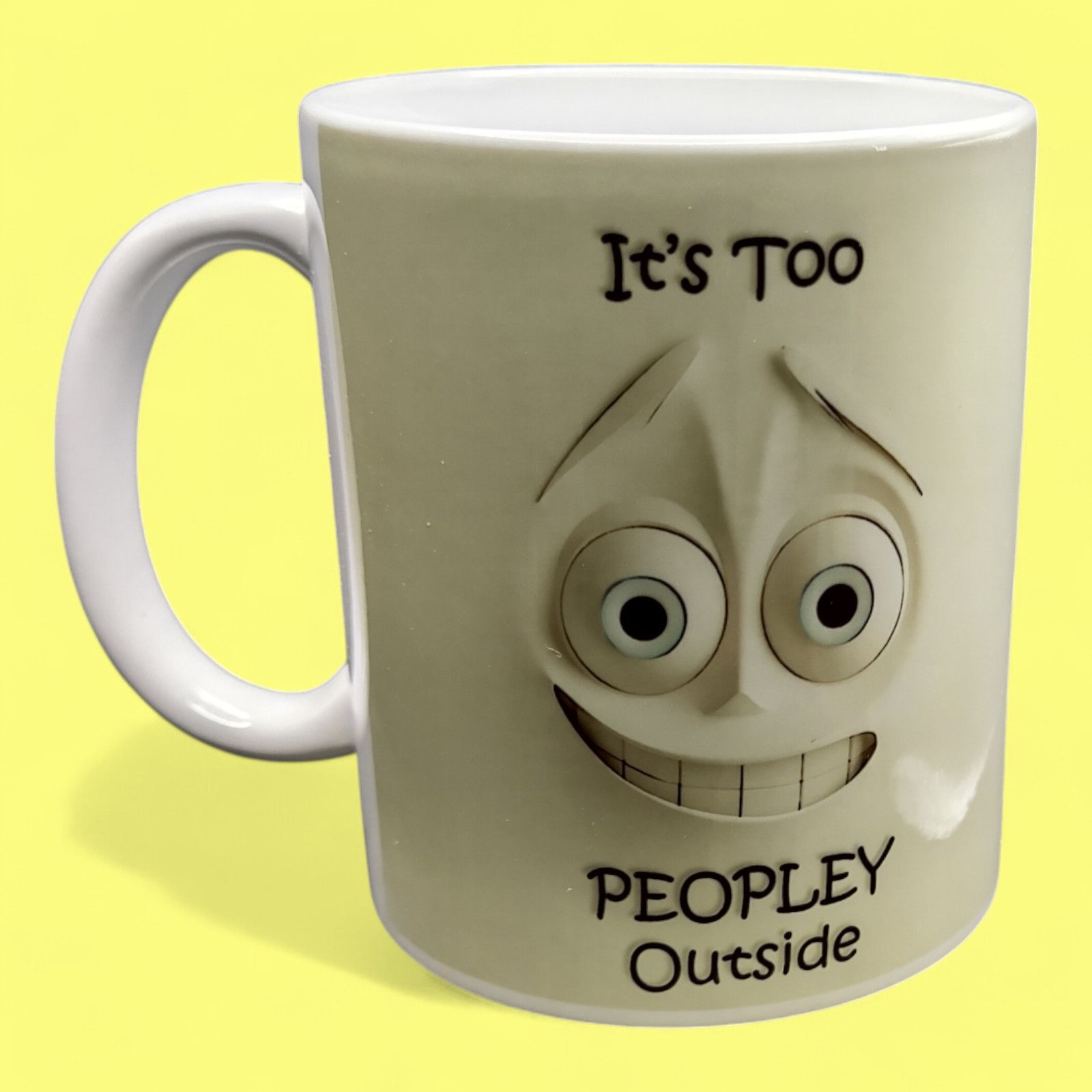 Mug - It's too peoply outside