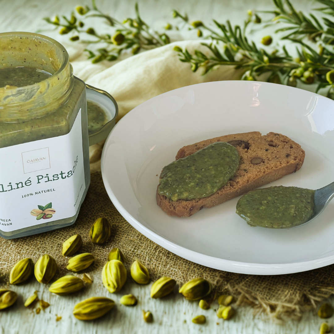 Praliné Pistache Maison Recette Artisanale, Végan & Sans Gluten