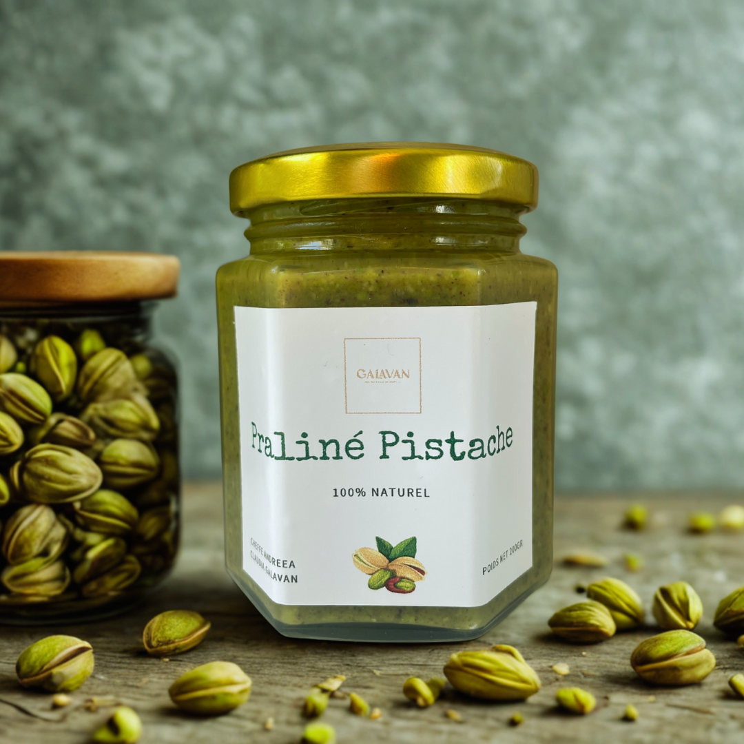 Praliné Pistache Maison Recette Artisanale, Végan & Sans Gluten