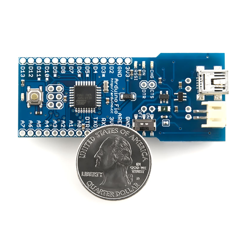 Arduino Fio Xbee 3.3v Sparkfun Zbee 2.4ghz Sparkfun