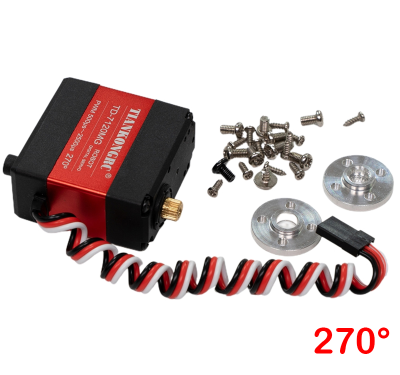 Servo Digital Td-7120 7120 270° 20kg Alto Torque + accesorios