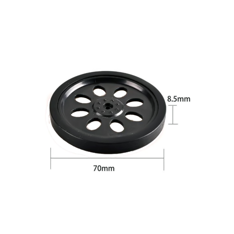 Llantas Rueda 70x8.5mm Linea Sumo Servo 360°