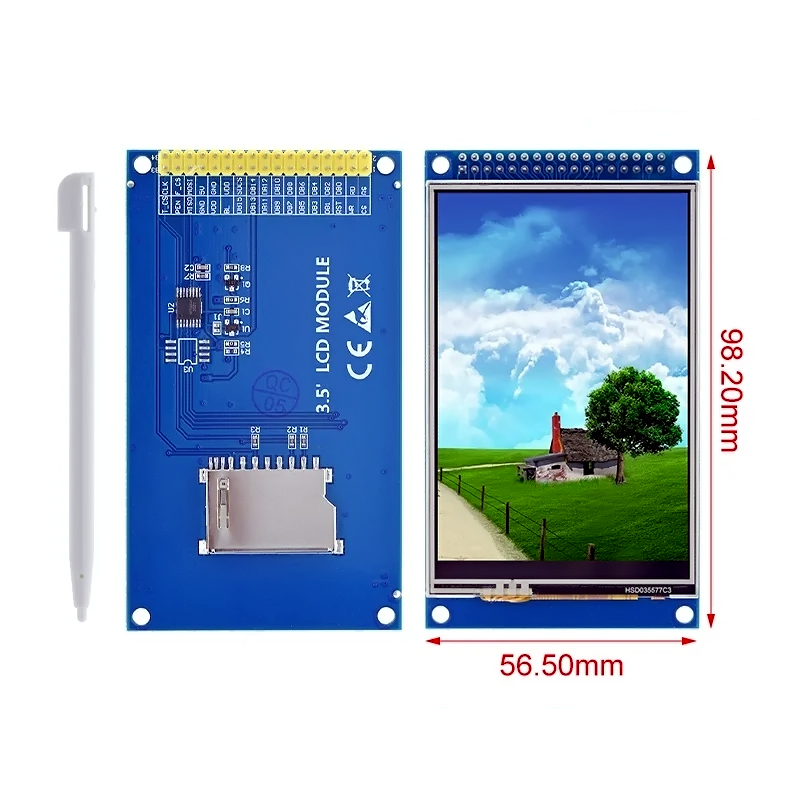 Pantalla Lcd Touch Tft Spi 3.5" St7796 34 pines