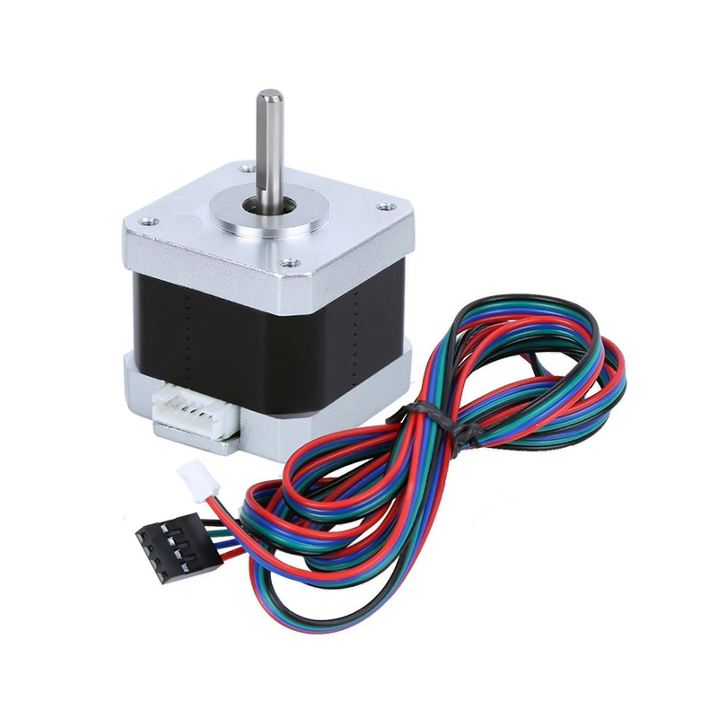 Motor a Pasos Pap 12v 1,7A 4,5kg.cm Nema17 17hs4401 CNC 3D Printer