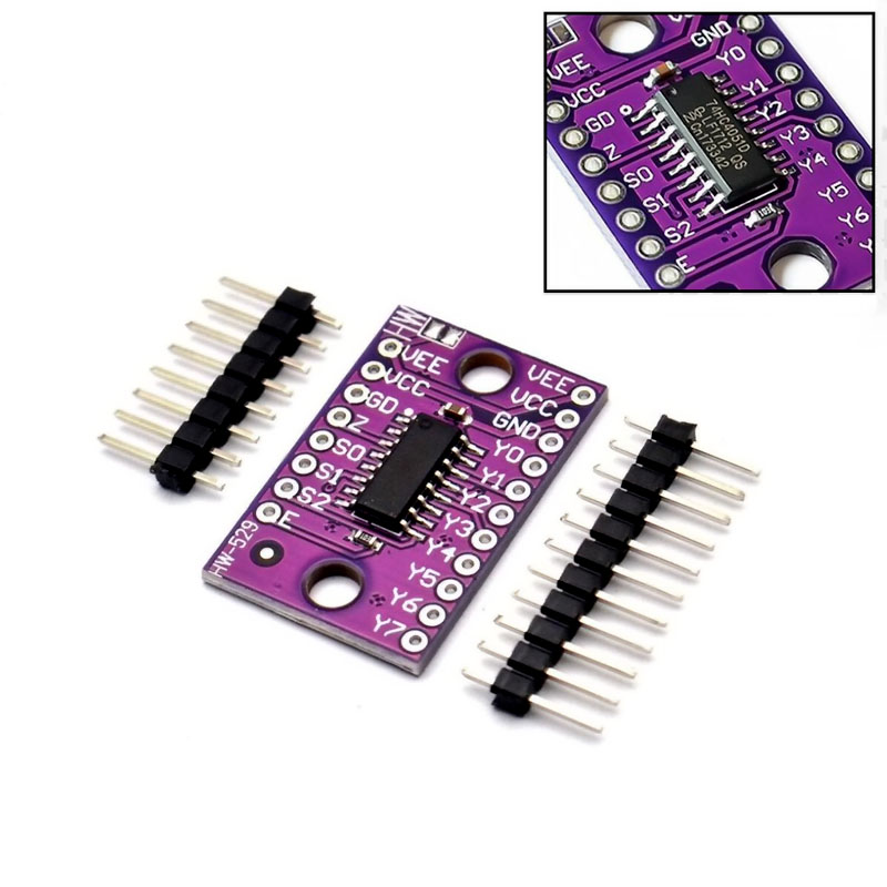 Módulo Multiplexor 8 Canales Análogo 74hc4051