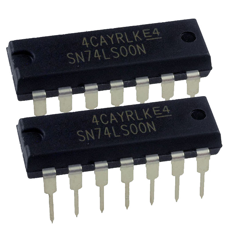 2 Circuitos Integrados Ic 74ls00 Sn74ls00n 7400 4 Nand 2 Inputs