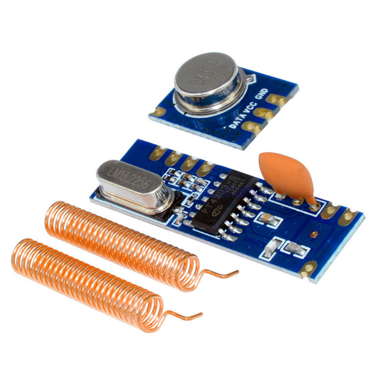 Modulos Comunicación de 433mhz de hasta 100mts Tx+Rx RF Radio Frecuencia