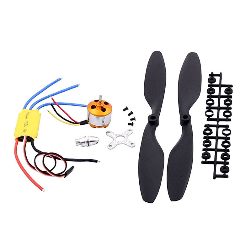 Kit Motor Brushless A2212 1000kv 13t Esc 30a helices 10x4.5 