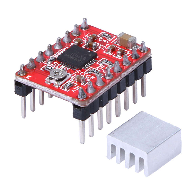 Módulo Driver A4988 + Disipador Cnc Ramps 3d Arduino