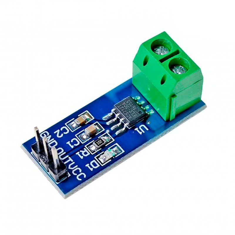 Módulo Sensor de Corriente ACS712 5A, 20A y 30A para DC y AC
