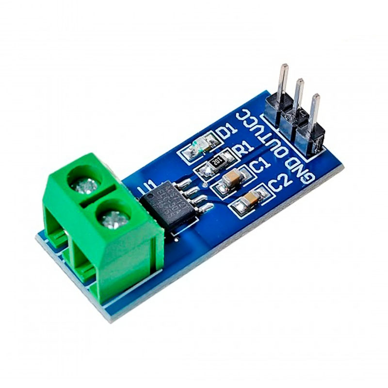 Módulo Sensor de Corriente ACS712 5A, 20A y 30A para DC y AC