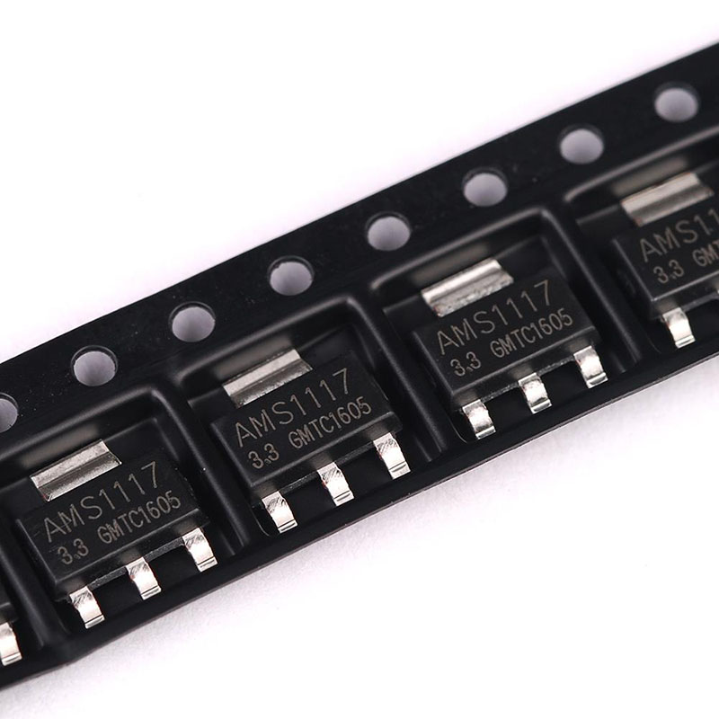 Pack x5 Reguladores SMD ams1117 1.2V, 1.8V,  3.3V y 5V AMS1117